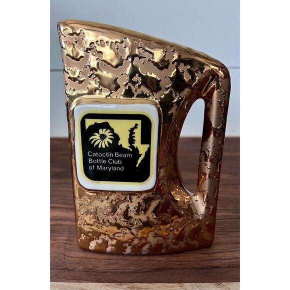 1980 Gold Pitcher Regal China by Jim Beam For The Bottle Club Of Maryland - Picture 11 of 14